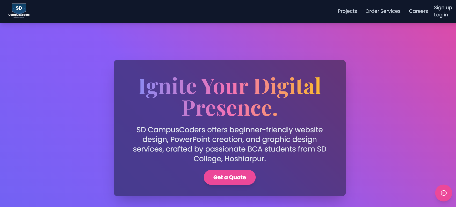 Official Website preview of Bryte Hive